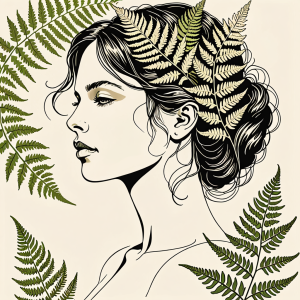 Boho Line Art Digital Bundle - 5 Minimalist PNGs - Commercial License - Botanical Wall Art - Instant Download