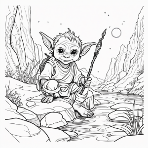 Cozy Goblincore Coloring Pages - 25 Printable PDF | Instant Download