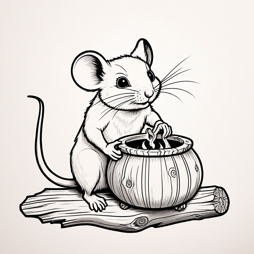 Cozy Goblincore Coloring Pages - 25 Printable PDF | Instant Download - Image 7