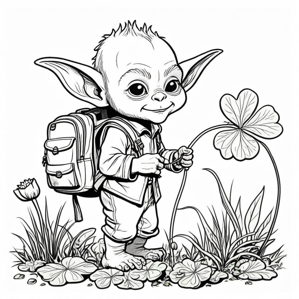Cozy Goblincore Coloring Pages - 25 Whimsical Fantasy Prints - Image 2
