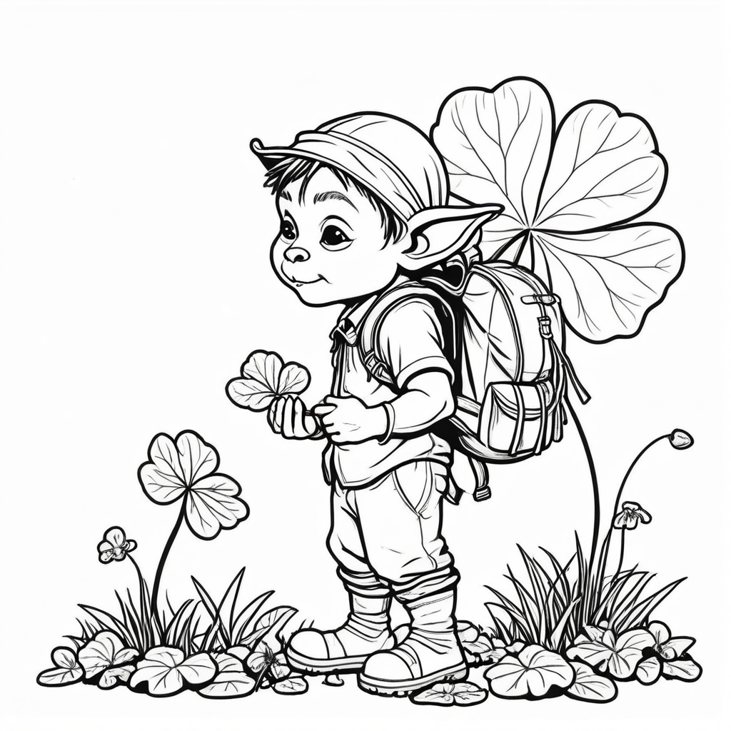 Cozy Goblincore Coloring Pages - 25 Whimsical Fantasy Prints - Image 15