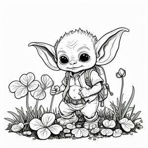 Cozy Goblincore Coloring Pages - 25 Whimsical Fantasy Prints