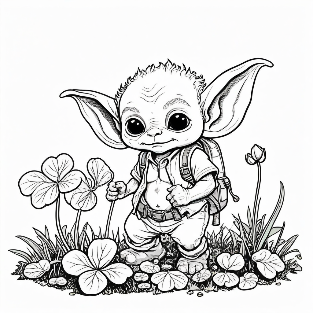 Cozy Goblincore Coloring Pages - 25 Whimsical Fantasy Prints