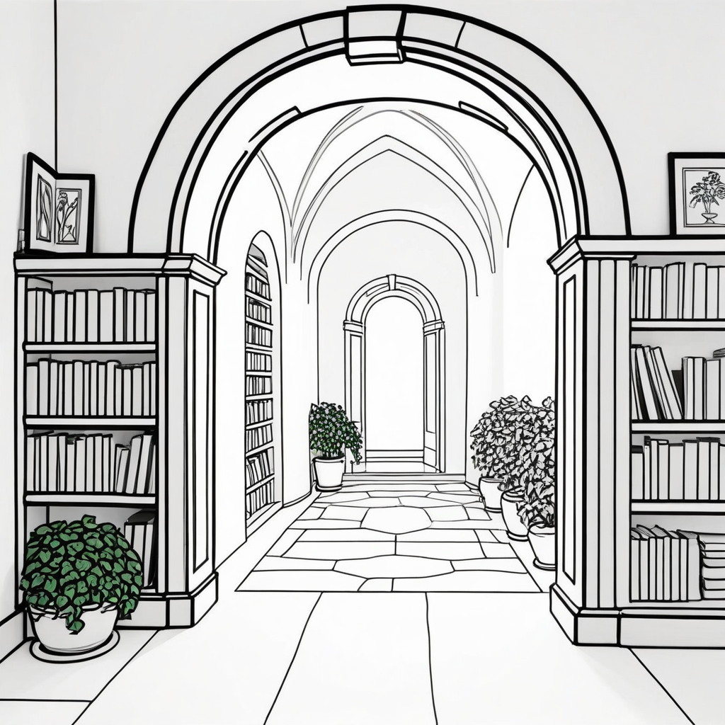 Dark Academia Coloring Pages - 25 Printable PDF | Instant Download - Image 3
