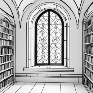 Dark Academia Coloring Pages - 25 Printable PDF | Instant Download