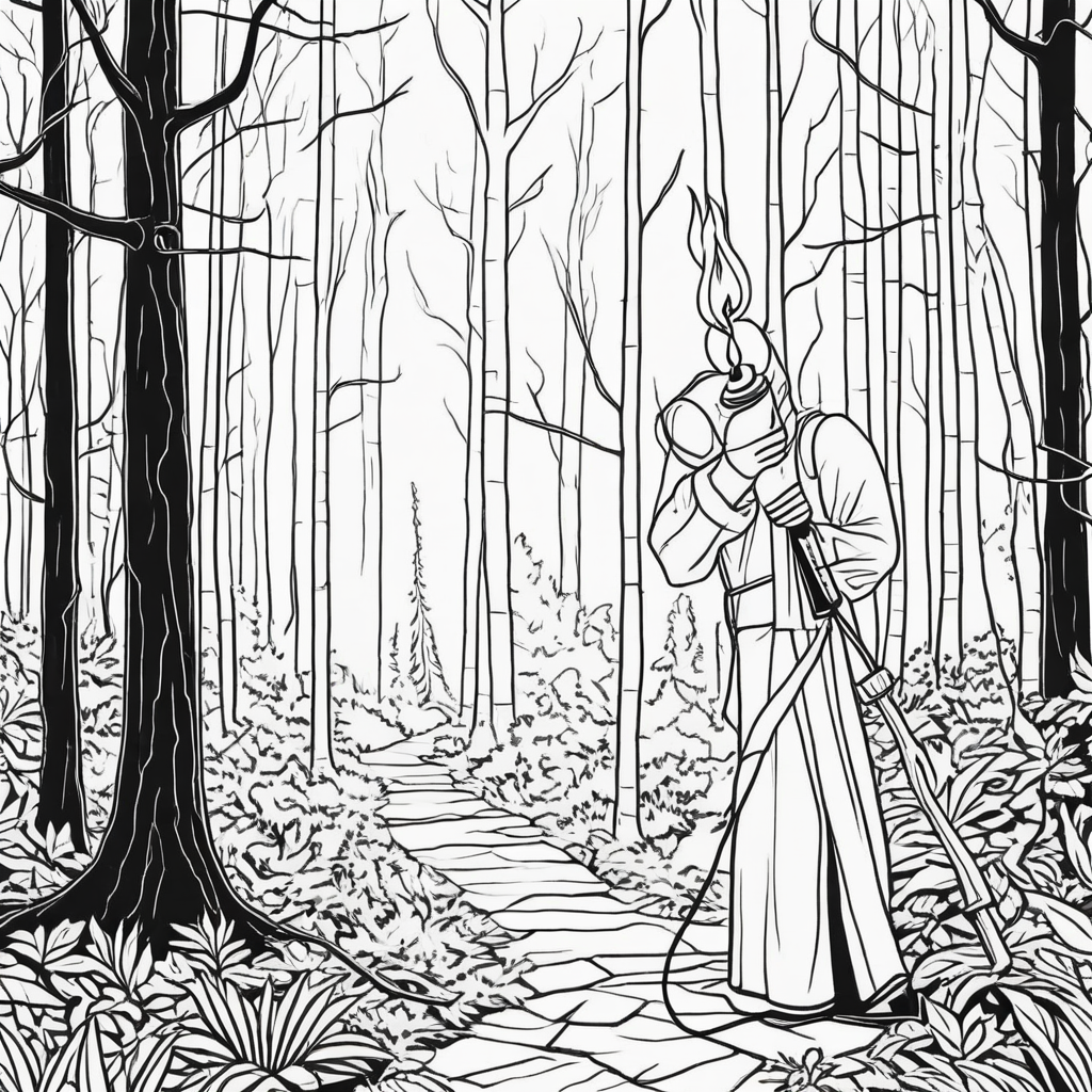 Gamified Adventures Coloring Pages - 25 Printable PDF | Instant Download - Image 17