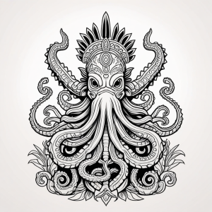 Mythological Mashups Coloring Pages - 25 Printable PDF | Instant Download