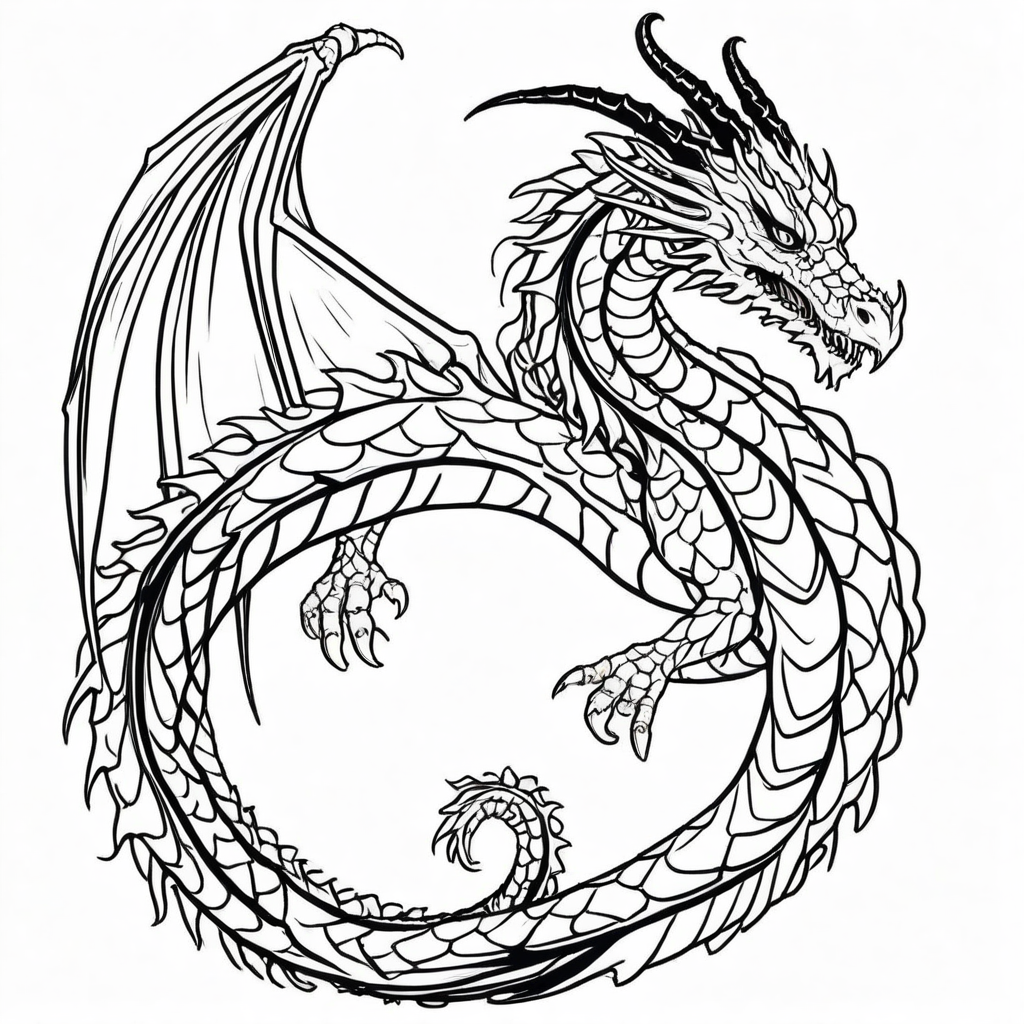 Mythological Mashups Coloring Pages - 25 Epic Creature Designs - Image 4