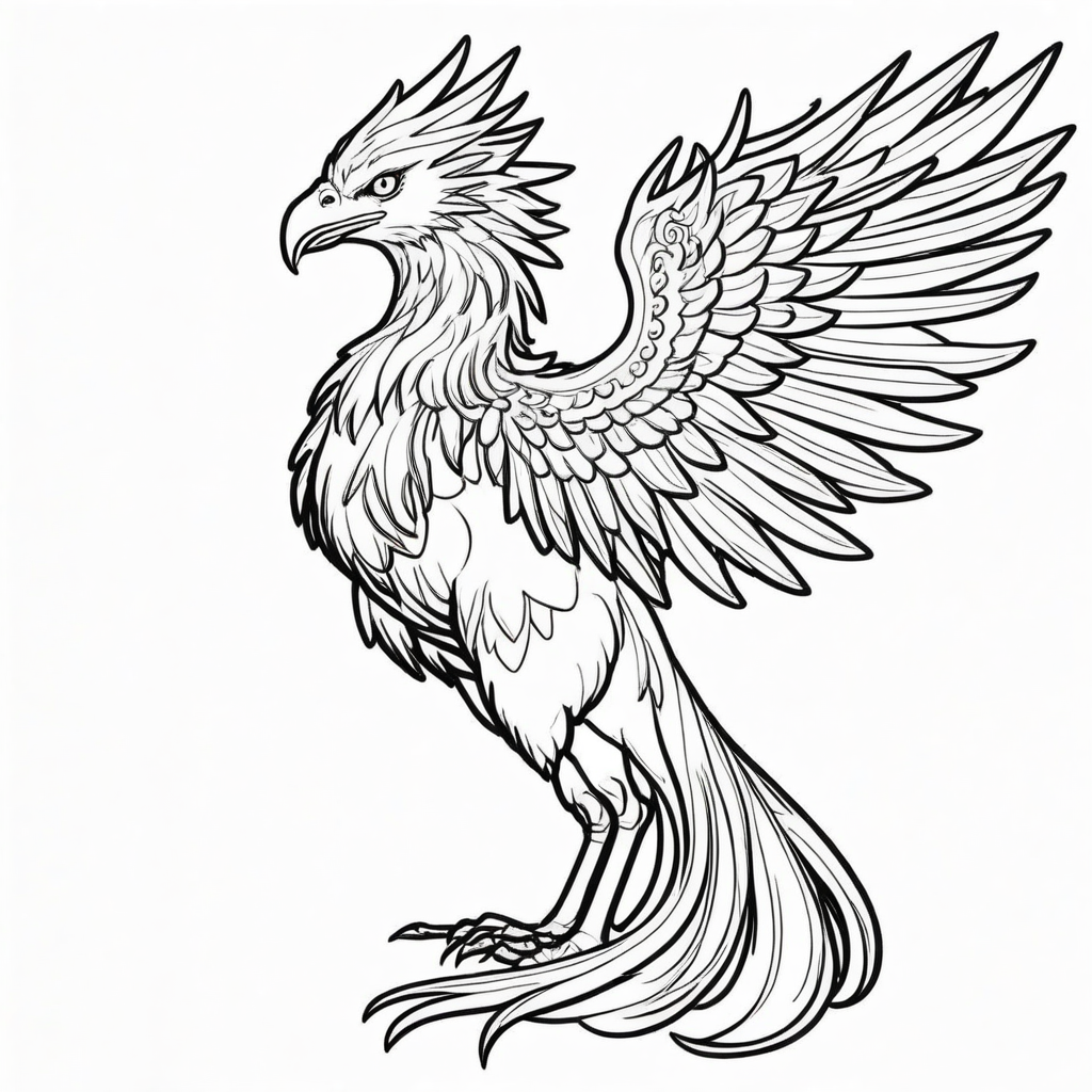 Mythological Mashups Coloring Pages - 25 Epic Creature Designs - Image 7