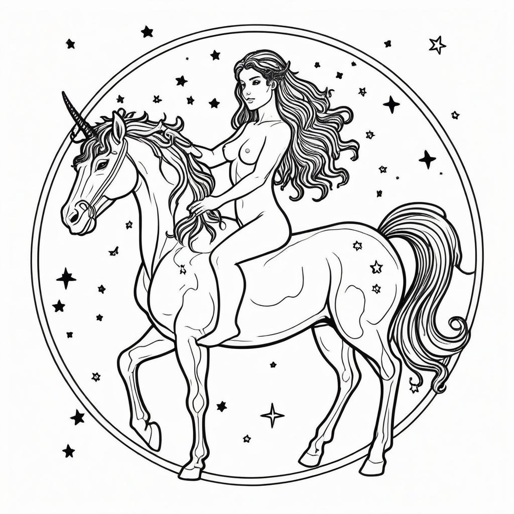 Mythological Mashups Coloring Pages - 25 Epic Creature Designs - Image 12