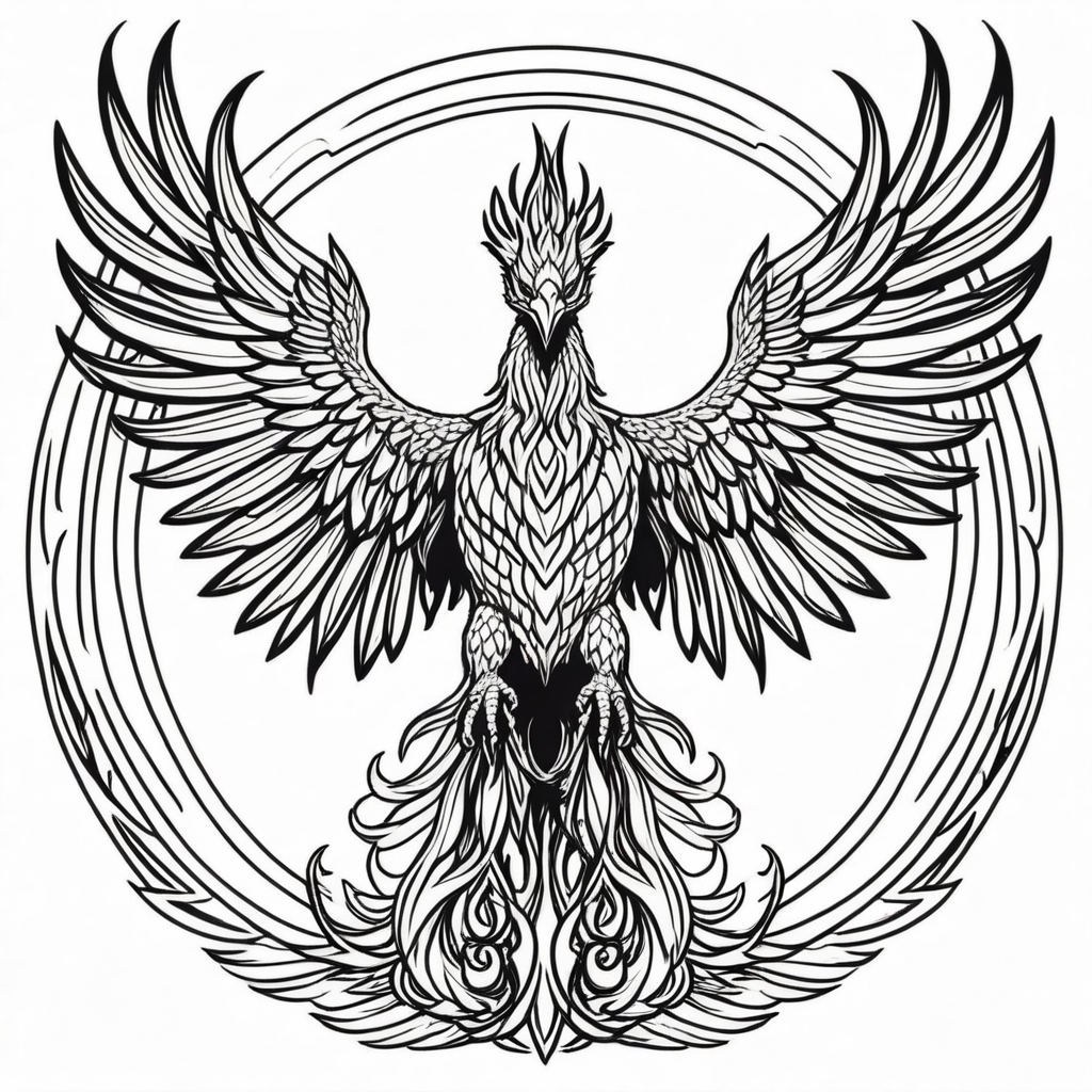 Mythological Mashups Coloring Pages - 25 Epic Creature Designs - Image 13