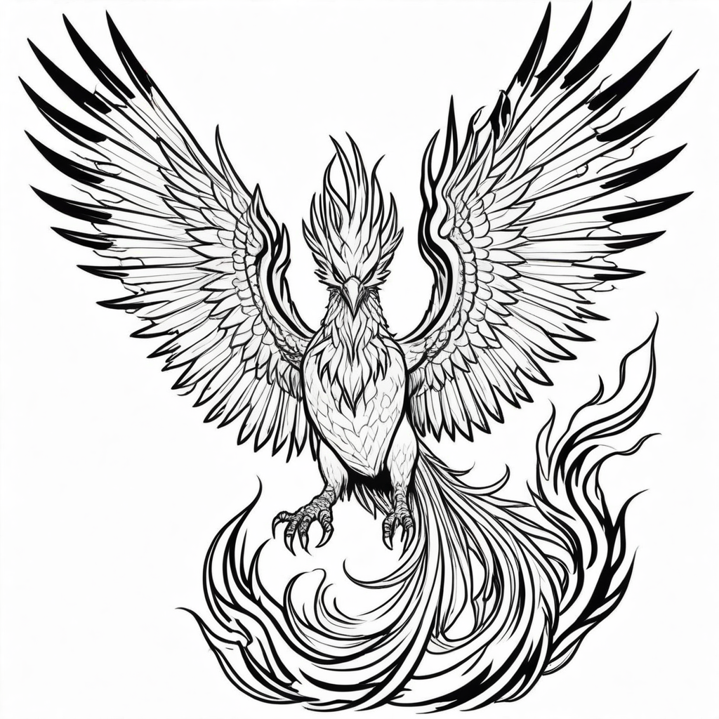 Mythological Mashups Coloring Pages - 25 Epic Creature Designs - Image 17