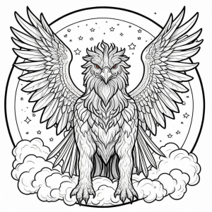 Mythological Mashups Coloring Pages - 25 Epic Creature Designs