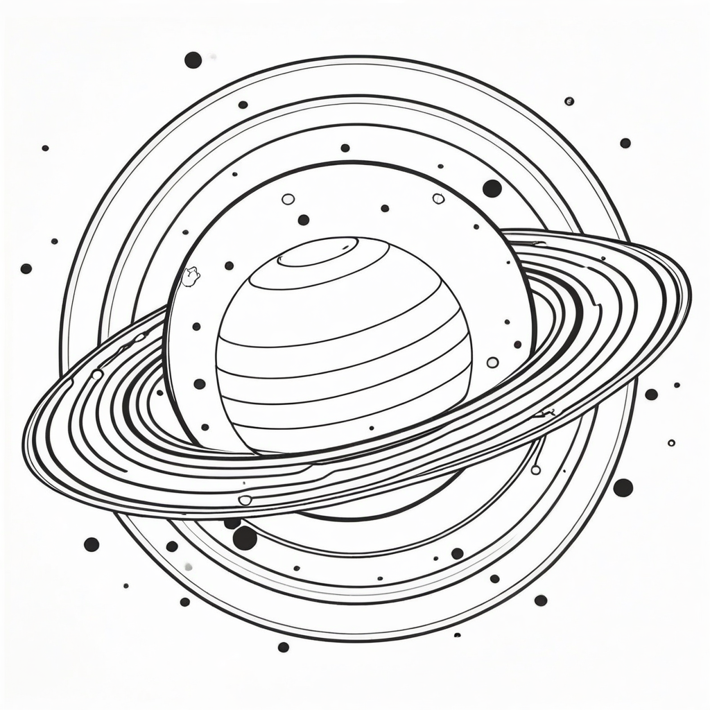 Solar System Coloring Pages - 25 Educational Space Designs - Image 23