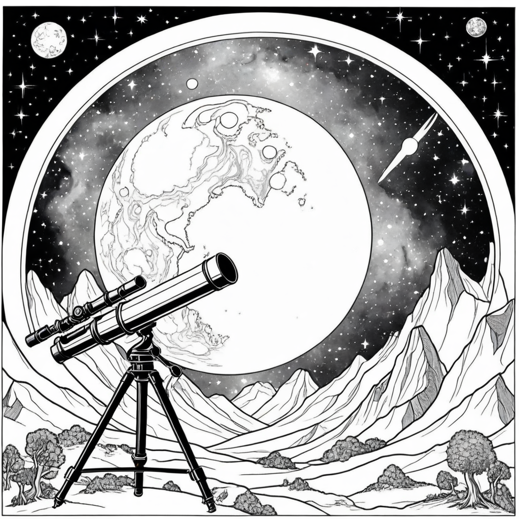 Solar System Coloring Pages - 25 Educational Space Designs - Image 25