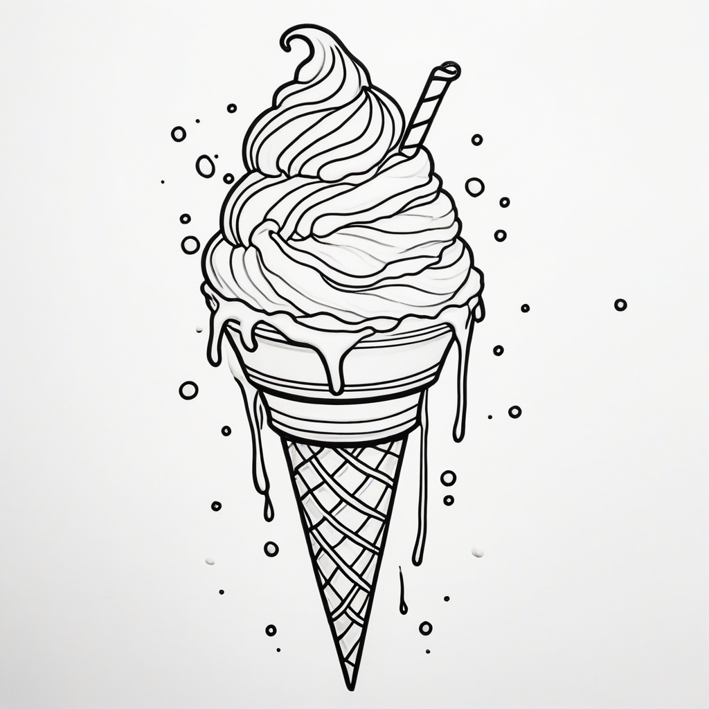 Fantastical Food Coloring Pages - 25 Printable PDF | Instant Download - Image 15