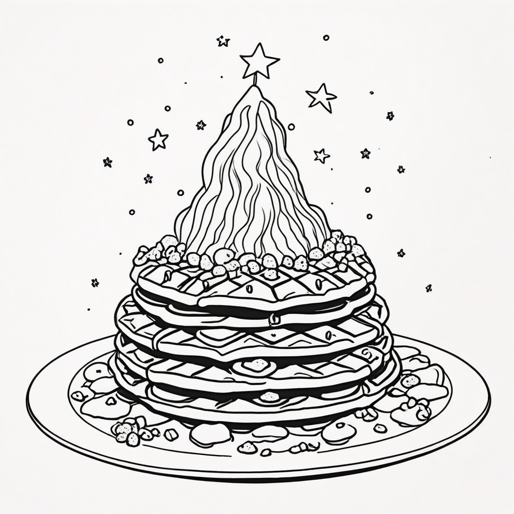 Fantastical Food Coloring Pages - 25 Printable PDF | Instant Download - Image 20