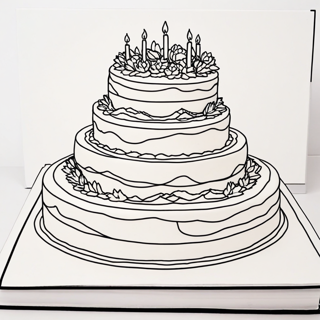 Fantastical Food Coloring Pages - 25 Printable PDF | Instant Download - Image 21