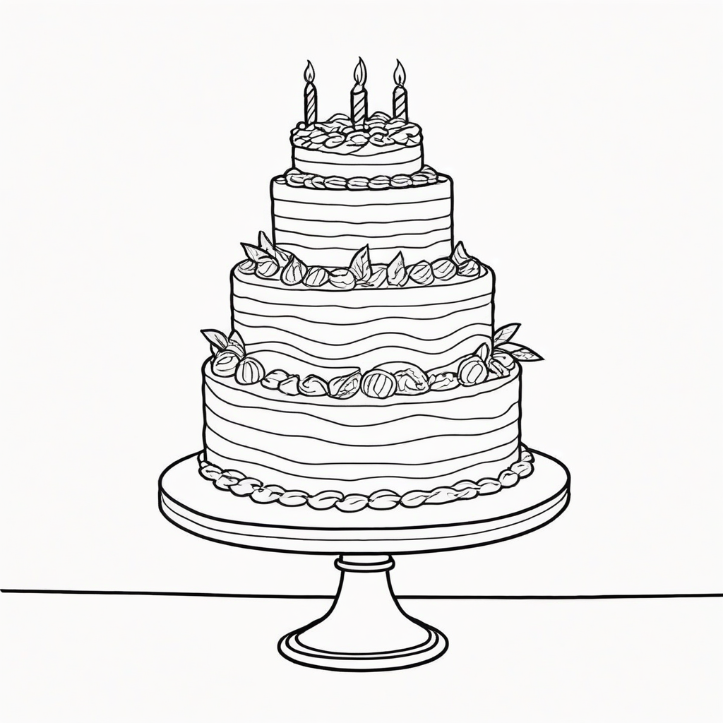 Fantastical Food Coloring Pages - 25 Printable PDF | Instant Download - Image 22