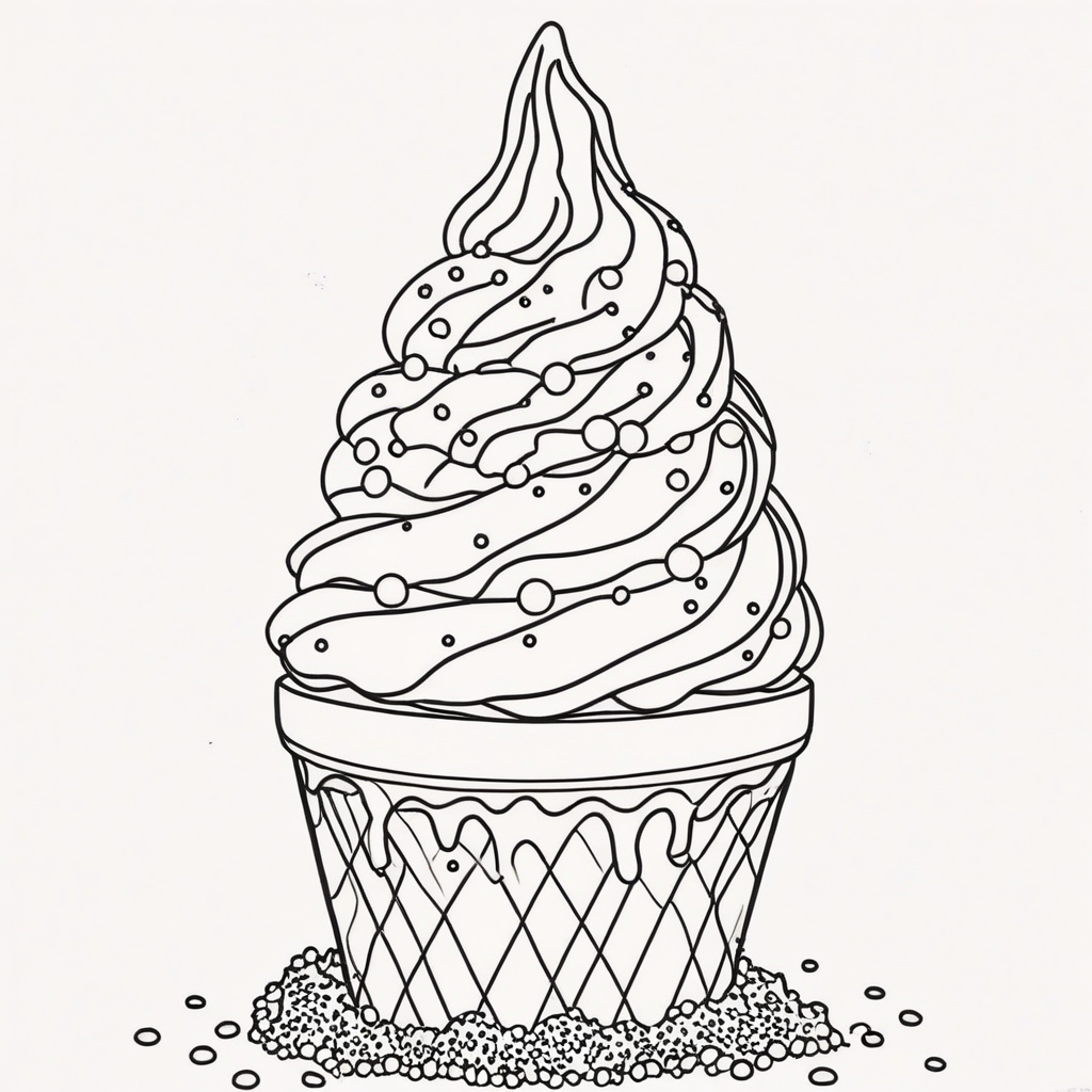 Fantastical Food Coloring Pages - 25 Printable PDF | Instant Download - Image 23