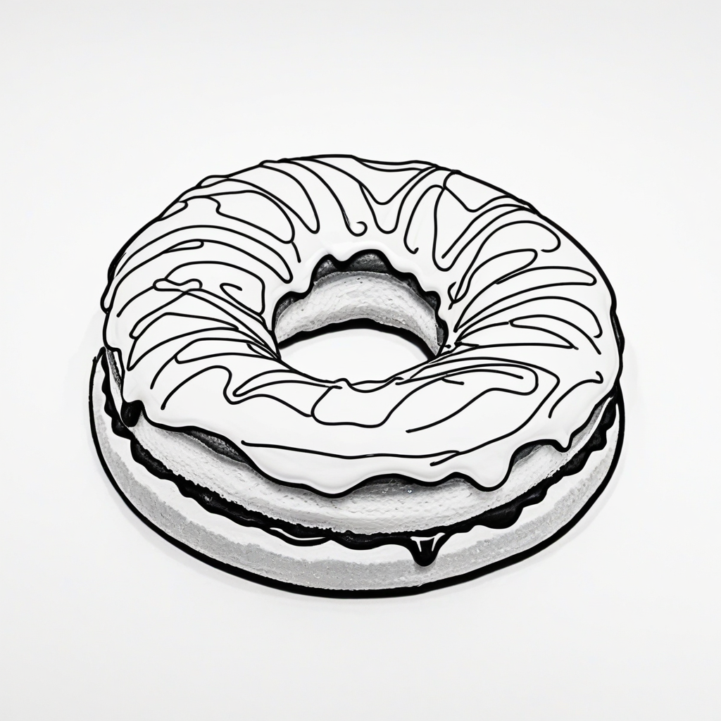 Fantastical Food Coloring Pages - 25 Printable PDF | Instant Download - Image 25