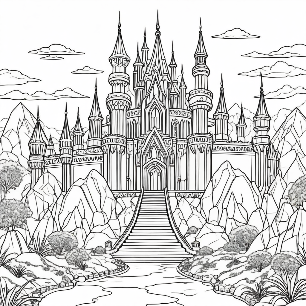Fantastical Food Coloring Pages - 25 Magical Culinary Designs - Image 2