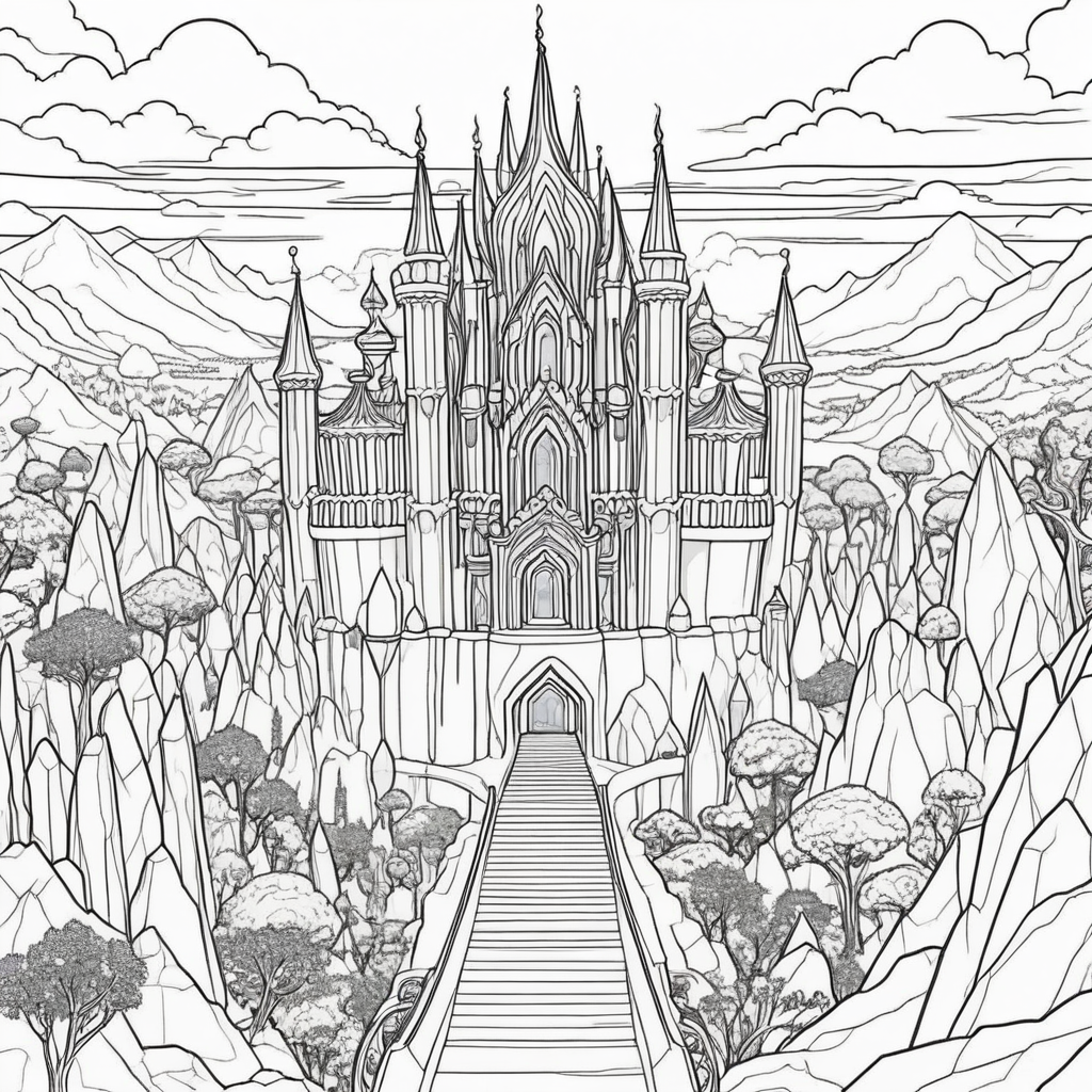 Fantastical Food Coloring Pages - 25 Magical Culinary Designs - Image 12