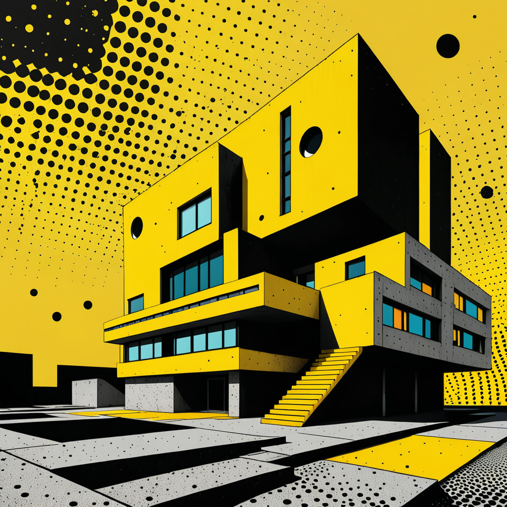 Pop Art Brutalism Wall Art - 25 Bold Graphic Prints - Image 4