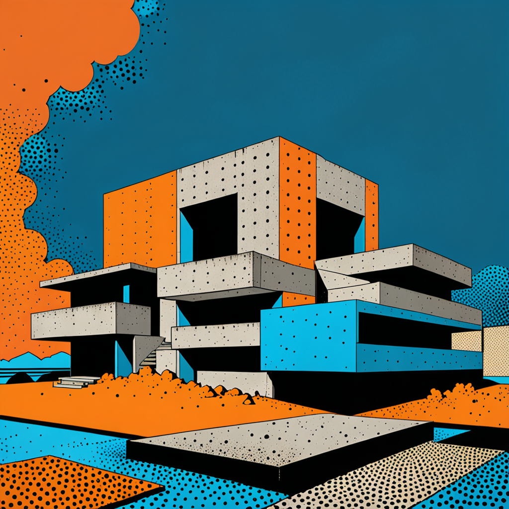 Pop Art Brutalism Wall Art - 25 Bold Graphic Prints - Image 8