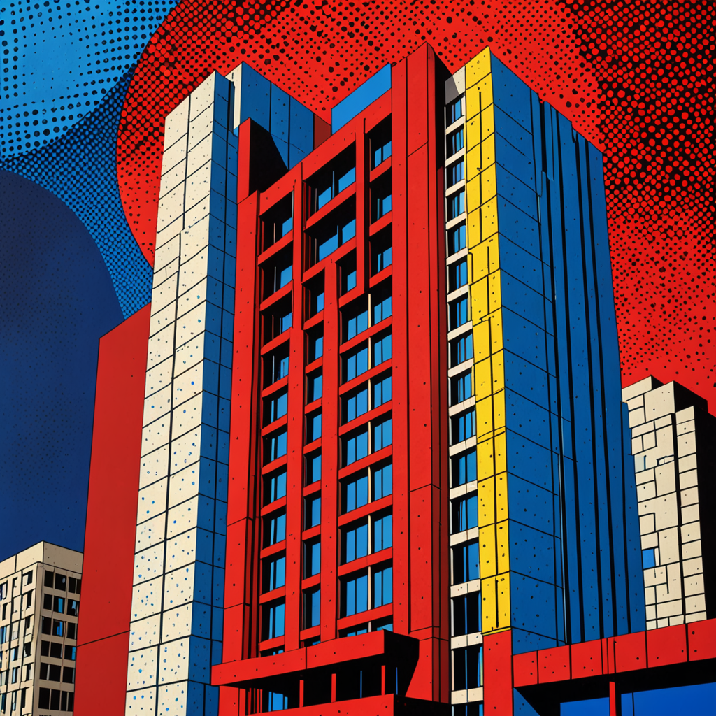 Pop Art Brutalism Wall Art - 25 Bold Graphic Prints - Image 11