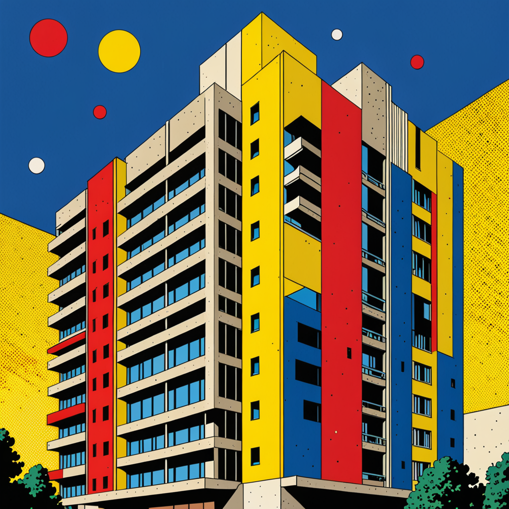 Pop Art Brutalism Wall Art - 25 Bold Graphic Prints - Image 17