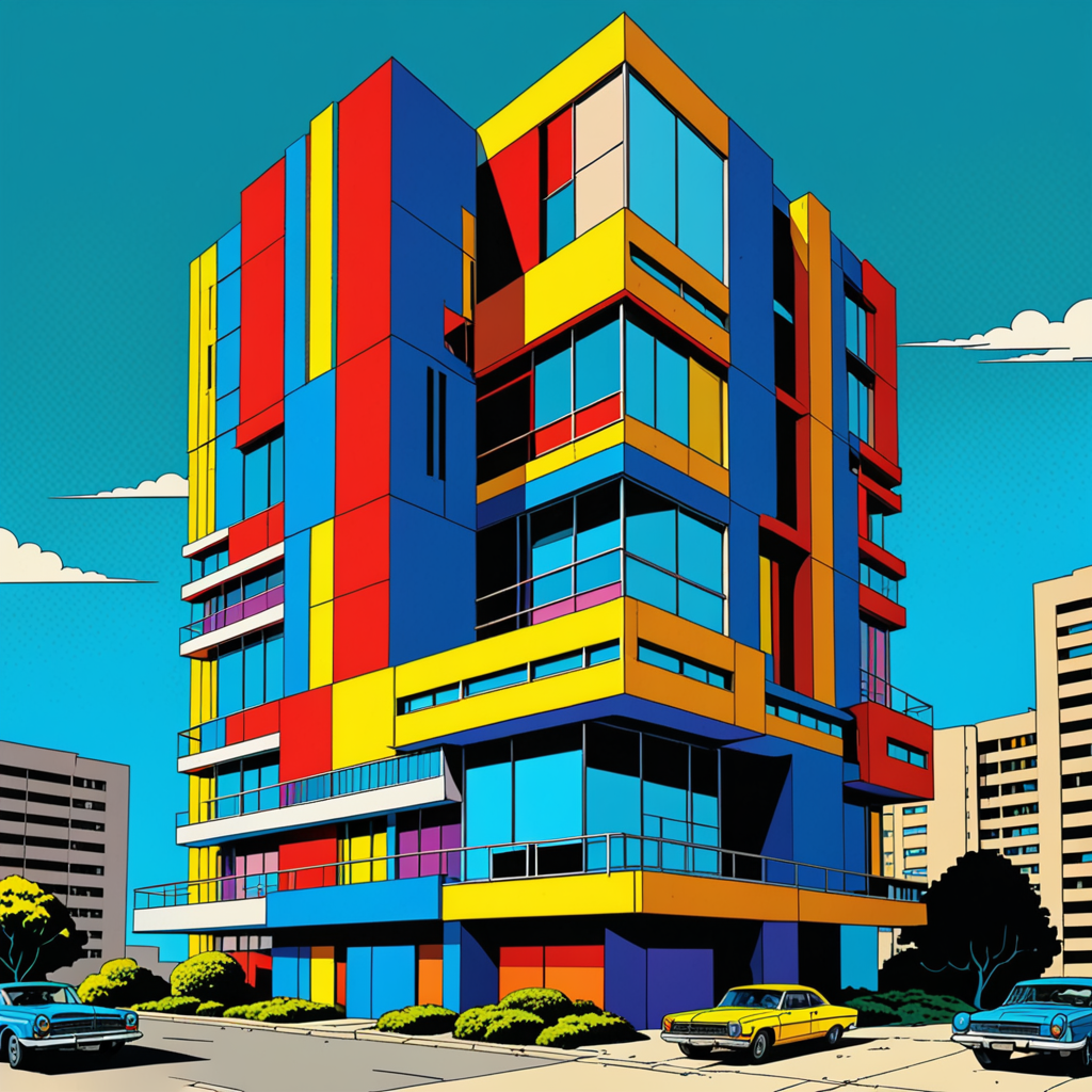 Pop Art Brutalism Wall Art - 25 Bold Graphic Prints - Image 23
